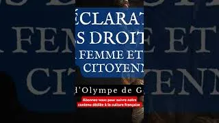 Miniature : Déclaration des droits de la femme et du citoyen Olympe de Gouges #droitsdesfemmes #audiobook