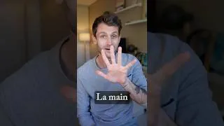 Miniature : Est-ce que tu peux nommer en français les parties de la main ? #apprendrelefrançais #learnfrench