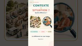 Miniature : Ne confondez plus contexte et situation professionnelle !