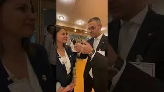 Miniature : Arash Derambarsh et Carla Andrea Amtmann Fecci (maire de Valdivia au Chili) à la FAO