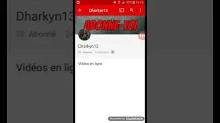 Miniature : Je présente une chaine #3:Dharkyn13