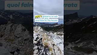 Miniature : Une nouvelle vallée pour de nouvelles via ferrata !  #viaferrata #climbing #outdoor #klettersteig