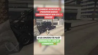 Miniature : COMMENT ACHETER LE PHANTOM WEDGE FACILEMENT SUR GTA ONLINE 🤑