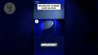 Miniature : La sécurité cachée : Guilloches UV, un secret révélé sous la lumière ! #shorts