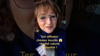 Miniature : Test diffuseur cheveux bouclés 😱 résultat naturel incroyable !