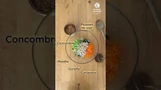 Miniature : JUILLET - Salade à l'asiatique