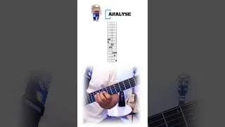 Miniature : Juste une phrase avec un arpège ! #guitar #jazz