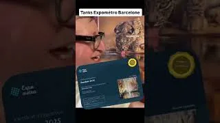 Miniature : Vidéo de l'Expo "Expométro" Barcelone du 16 juin 2025 présentation de mon œuvre