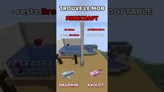 Miniature : Devine le mob Minecraft  #minecraft #games