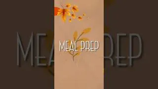 Miniature : Meal prep -Recette facile et rapide