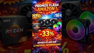 Miniature : PROMOS PC GAMING sur Amazon 🔥 RAM, SSD, GPU… les MEILLEURES offres !