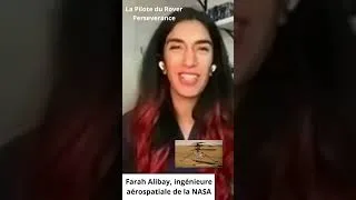 Miniature : Farah Alibay, sur le vol de l'Hélicoptère Ingenuity (NASA).