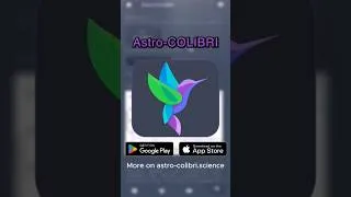 Miniature : Astro-COLIBRI Tutorial: Watchlist   #space #science #astronomy #universe #astro