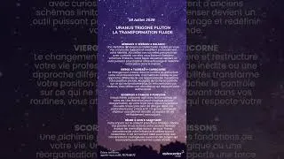 Miniature : Uranus Trigone Pluton LA TRANSFORMATION FLUIDE