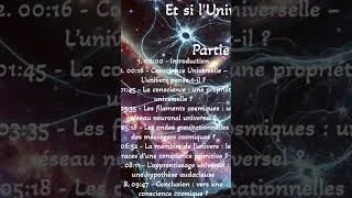 Miniature : Et si l'Univers n'était qu'une Cellule ? #astrophysique #universe #science