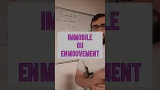 Miniature : IMMOBILE ou EN MOUVEMENT 🤔 #science #physique #reflexion #apprendre #etudiants #relativité
