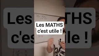 Miniature : Les Maths servent elles dans la vie de tous les jours 🤔 #maths #etudiants #apprendre