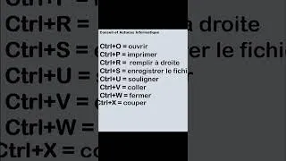Miniature : les raccourcis clavier qu'il vous faut #astucesdigitales #diy #windows #astuceinformatique