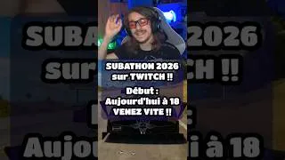 Miniature : RDV 14h sur TWITCH : ASX_TV pour ce SUBATHON de FOLIE !!! 😎🤩 #twitchstreamer