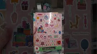 Miniature : Short Haul Action | Nouveaux Stickers Embossés #haulaction #decotime