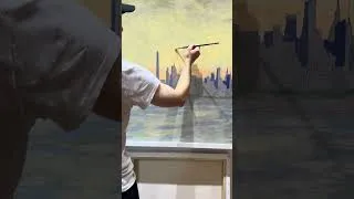 Miniature : Peindre le ciel de Manhattan