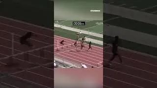 Miniature : Ce sprinteur part avec un temps de retard et surprend tout le monde ! 🤯