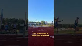 Miniature : Il faut bien s'adapter 😴 #athlete #athlétisme #sports