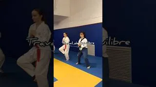 Miniature : Travail de l'équilibre #attrainingfit #martialarts #sports #shorts #poomsae #tkd #taekwondo #karate