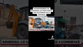 Miniature : Task force, pour la propreté de la ville de Kinshasa, Lt Général kasongo kabwik, frappe fort