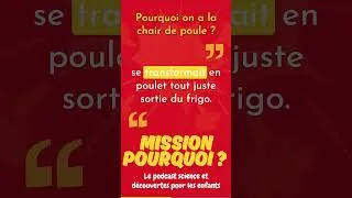 Miniature : 😱 Pourquoi on a la chair de poule ?