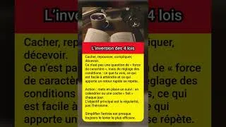 Miniature : L’inversion des 4 lois