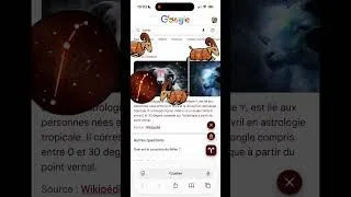 Miniature : Tapez votre signe astrologique dans Google ♈️♐️♋️♏️… !
