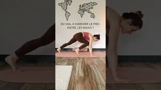 Miniature : Du mal à marcher le pied entre les mains en Yoga ? #yoga