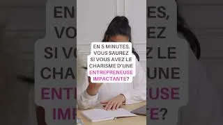 Miniature : Quiz : Êtes-vous une entrepreneuse charismatique?