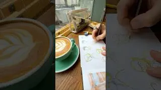 Miniature : Un heure pour dessiner ✍🏻 #illustration #dessin #caféparis
