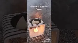 Miniature : Diffuseur de senteurs - Noir et Blanc - Partylite - Aurore Leclerc