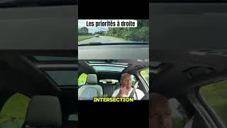 Miniature : Les priorités à droite c’est facile ! #permisdeconduire #prioriteadroite
