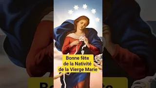 Miniature : 🙏 #Prière à la #ViergeMarie Aurore du Salut pour sa Nativité