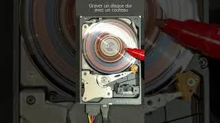 Miniature : 🔪 Couteau VS HDD disque dur 😵