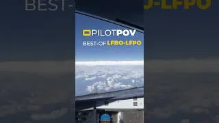Miniature : MSFS2024 PilotPOV#1 Best-Of LFBO ✈︎ LFPO  #shorts #msfs2024  #a320