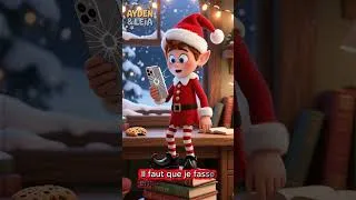 Miniature : Toto le lutin farceur et le texto #lutinfarceur #noël #rigolo #pèrenoël