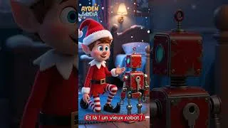 Miniature : Toto le lutin farceur invente un nouveau jouet #lutinfarceur #noël #rigolo #poupee #robot #jouets