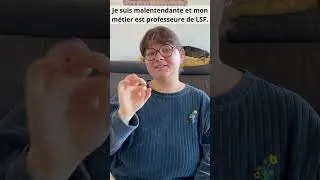 Miniature : Je ne m’étais jamais vraiment présenté… alors voilà! #lsf #languedessignes #languedessignesfrançaise