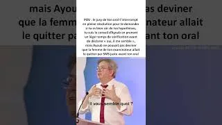 Miniature : Où l'on s'amuse à se faire peur, histoire que l'oral se passe forcément mieux que ça