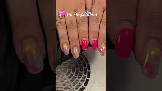 Miniature : Avant / Après 💅 Une pose estivale effet piscine qui sent les vacances 🌊☀️
