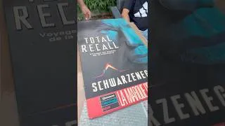 Miniature : Total Recall PLV - Carolco - VHS - arnold schwarzenegger - film - cinéma