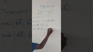Miniature : Angles orientés Terminale : Trouver une mesure d’angle facilement(Exercice corrigé)#mathsterminale