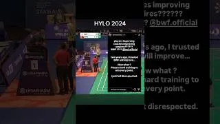 Miniature : CHOU TIEN CHEN issues with REFEREE over YEARS #badmintoninsight #drama
