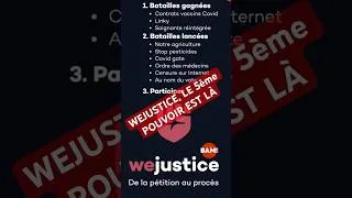 Miniature : Wejustice le 5 eme pouvoir est là. 8 actions.