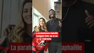 Miniature : Rencontre avec l'inspirante Raphaëlle Tousignant, joueuse de parahockey # shorts #hockey